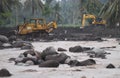 Cold lava flood Royalty Free Stock Photo