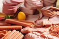 Cold meat Royalty Free Stock Photo