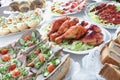 Cold meat buffet Royalty Free Stock Photo