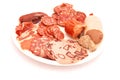 Cold meat cuts Royalty Free Stock Photo