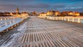 Cold morning at Pier in Sopot