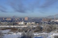 Cold Moscow winter