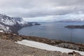 Cold North sea in Norway