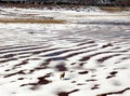 Winter on the Canadian River Royalty Free Stock Photo