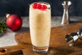 Cold Refreshing Advocaat Snowball Cocktail Royalty Free Stock Photo