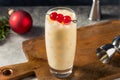 Cold Refreshing Advocaat Snowball Cocktail Royalty Free Stock Photo