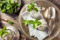 Cold Refreshing Classic Mint Julep