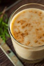 Cold Refreshing Eggnog Drink Royalty Free Stock Photo