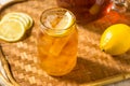 Cold Refreshing Southern Sweet Iced Tea Royalty Free Stock Photo