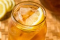 Cold Refreshing Southern Sweet Iced Tea Royalty Free Stock Photo