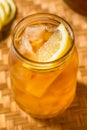 Cold Refreshing Southern Sweet Iced Tea Royalty Free Stock Photo