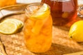 Cold Refreshing Southern Sweet Iced Tea Royalty Free Stock Photo