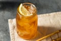 Cold Refreshing Southern Sweet Iced Tea Royalty Free Stock Photo