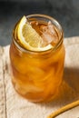 Cold Refreshing Southern Sweet Iced Tea Royalty Free Stock Photo