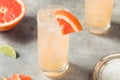 Cold Refreshing Tequila Paloma Cocktail Royalty Free Stock Photo