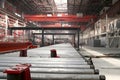 Cold rolling department in metallurgy factory