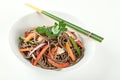 Cold Soba Buckwheat Noodle Salad