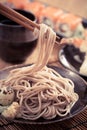 Cold soba