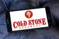 Cold stone Creamery restaurant logo Royalty Free Stock Photo