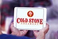 Cold stone Creamery restaurant logo Royalty Free Stock Photo