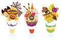 Parfait set of the Halloween.