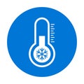 Cold vector pictogram