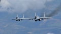 Cold War era Combat Aircrafts in Flight. Bulgarian MiG29 Fulcrum Air to Air 4K