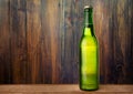 Cold wet beer bottle Royalty Free Stock Photo