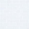 Cold white rectangle brick mosaic in square form