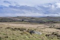 Cold winters day on Dartmoor Royalty Free Stock Photo