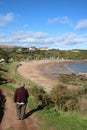 Coldingham Bay, Berwickshire Coastal path, Scotland