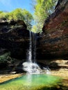 Colditz cove Northrup Falls waterfall nature art