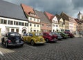 The nice market place of Colditz in Saxoniia in Germany