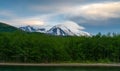 Coldwater Lake Mount Saint Helens Royalty Free Stock Photo