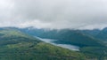 Coldwater Lake near Mount St Helens in Washington State Royalty Free Stock Photo