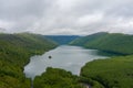 Coldwater Lake near Mount St Helens in Washington State Royalty Free Stock Photo