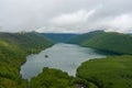 Coldwater Lake near Mount St Helens in Washington State Royalty Free Stock Photo