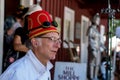 Coldwater, Ontario Canada - Aug 6, 2016 : man walking around at the annual steampunk festival