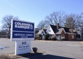 Coldwell Bank Real Estate Company Sign