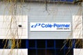 Cole-Parmer company logo in Opal Business Park in Stone, Staffordshire