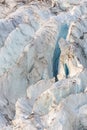 Coleman Glacier Blue Crevasse