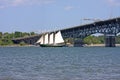 Coleman Memorial Bridge Royalty Free Stock Photo