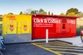 Coles supermarket online shopping collection lockers