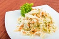 Coleslaw salad Royalty Free Stock Photo