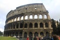 Colesseum in the rain Royalty Free Stock Photo