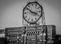 Colgate Clock in Clarksville Indiana Royalty Free Stock Photo