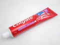 Colgate fresh confidence toothpaste spicy fresh in Manila, Philippines Royalty Free Stock Photo