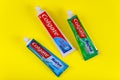 Colgate toothpaste manufactured by the American oral hygiene products a brand of toothpaste produced by Colgate-Palmolive
