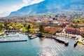 Colico, Como Lake, Italy Royalty Free Stock Photo