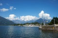 Colico , Como lake Royalty Free Stock Photo